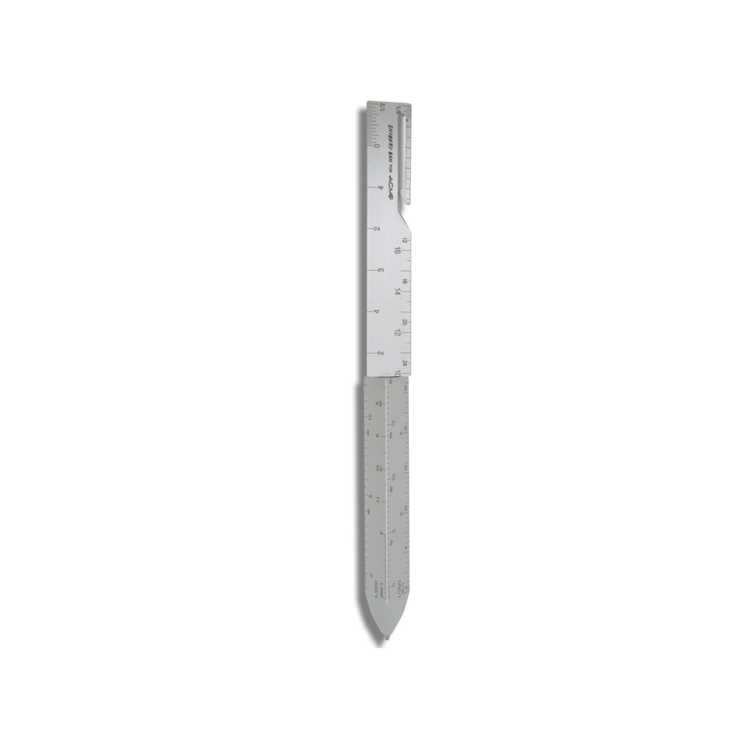 Acme Studio Retractable Ballpoint Pen in Scale — Acme Studio ballpoint pen — reliable smooth-writing everyday pen, at Cityluxe Singapore