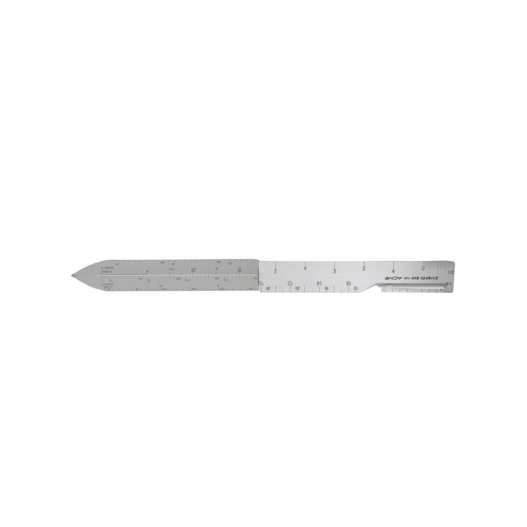 Acme Studio Retractable Ballpoint Pen in Scale — Acme Studio ballpoint pen — reliable smooth-writing everyday pen, at Cityluxe Singapore