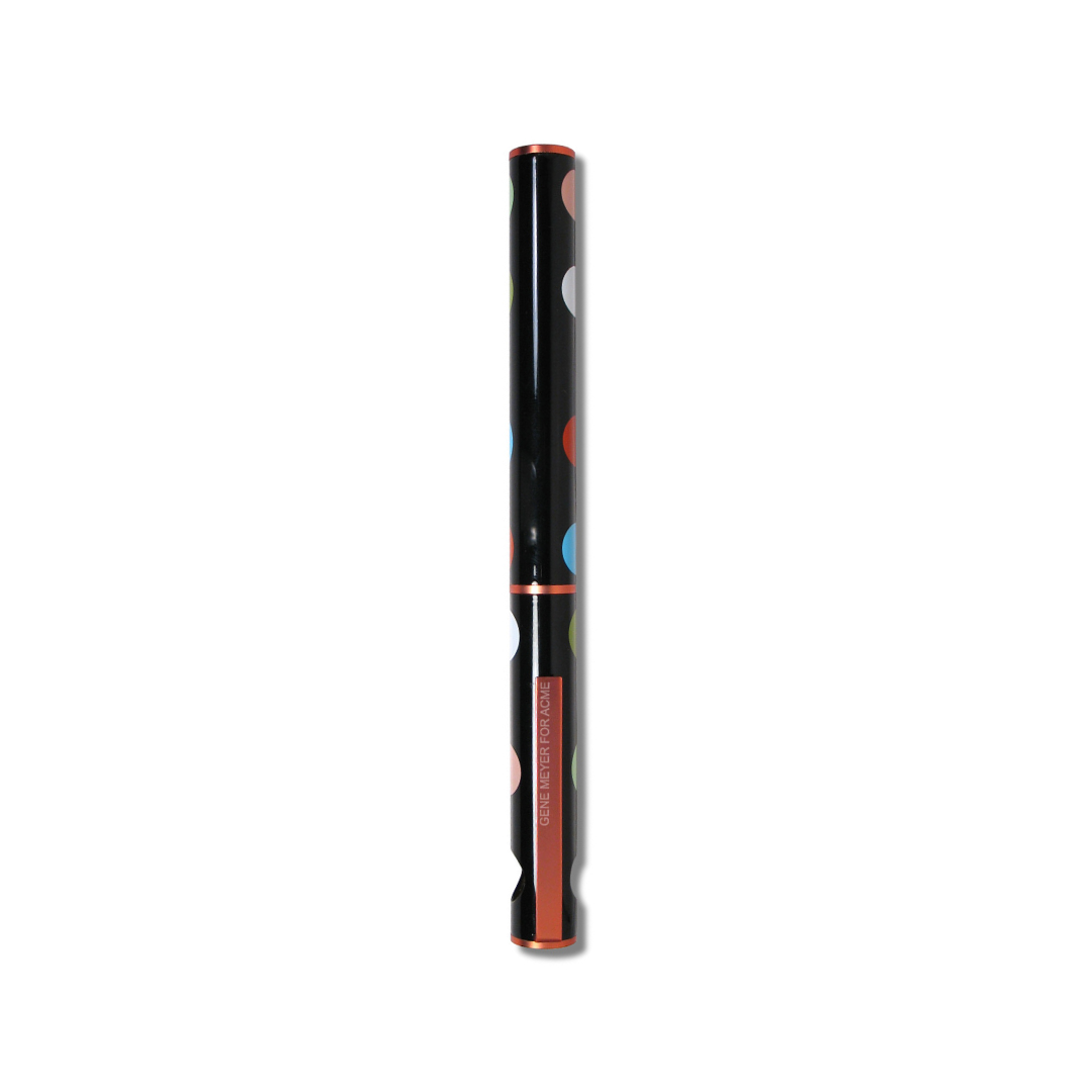 Acme Studio Limited Edition Rollerball Pen in Color Dots — Acme Studio rollerball pen — fluid gel ink writing instrument, at Cityluxe Singapore