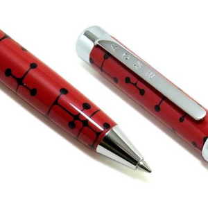 Acme Studio Retractable Ballpoint Pen - Dots Red