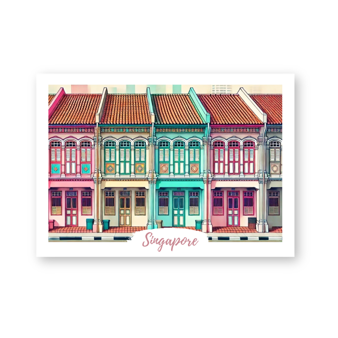 Postcard - Shophouse