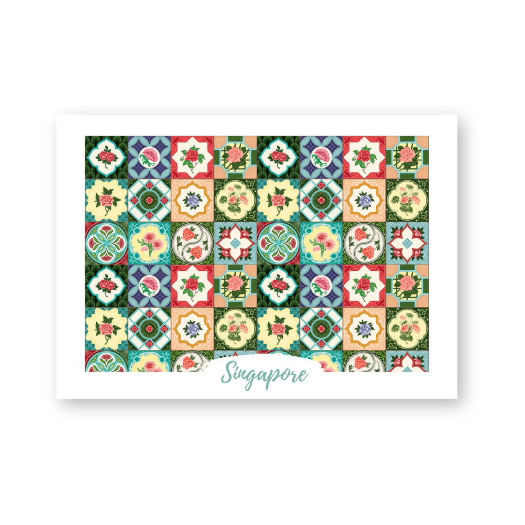 Postcard - Tiles 1