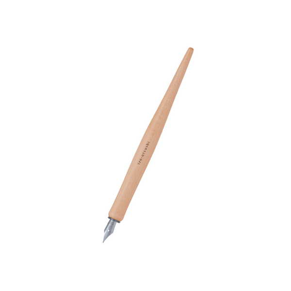 Pilot Iro-Utsushi Dip Fountain Pen - ECRU Wood — capped