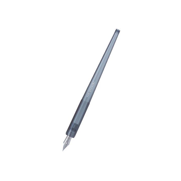 Pilot Iro-Utsushi Dip Fountain Pen in Clear Black — PILOT fountain pen — precision nib writing instrument, at Cityluxe Singapore stationery store