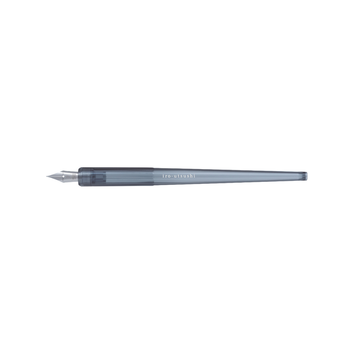 Pilot Iro-Utsushi Dip Fountain Pen in Clear Black — PILOT fountain pen — precision nib writing instrument, at Cityluxe Singapore stationery store