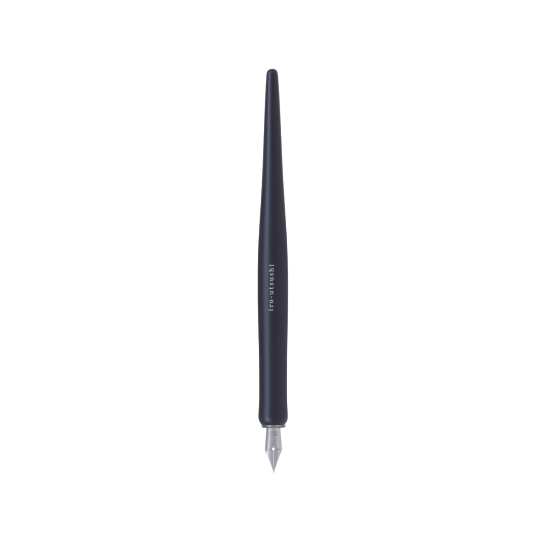 Pilot Iro-Utsushi Dip Fountain Pen in BK Wood — PILOT fountain pen — precision nib writing instrument, at Cityluxe Singapore stationery store