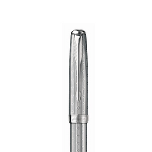 Parker Sonnet II Chrome Silvery Fountain Pen with Chrome Trims