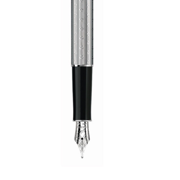 Load image into Gallery viewer, Parker Sonnet II Chrome Silvery Fountain Pen with Chrome Trims
