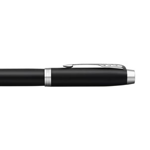 Parker IM Essential Matte Black CT Fountain Pen - Medium Nib