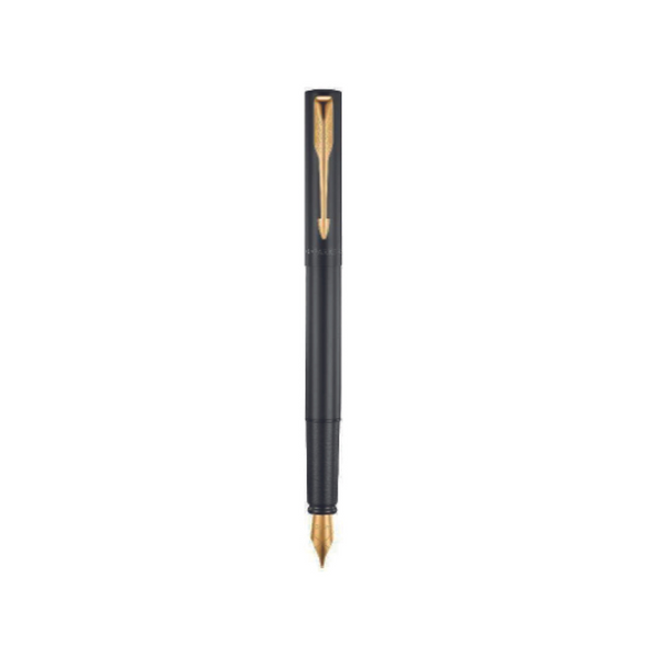 Load image into Gallery viewer, Parker Vector XL Fountain Pen - Black with Gold Trim

