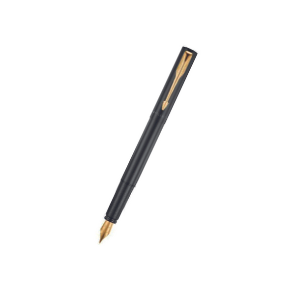 画像をギャラリービューアに読み込む, Parker Vector XL Fountain Pen - Black with Gold Trim
