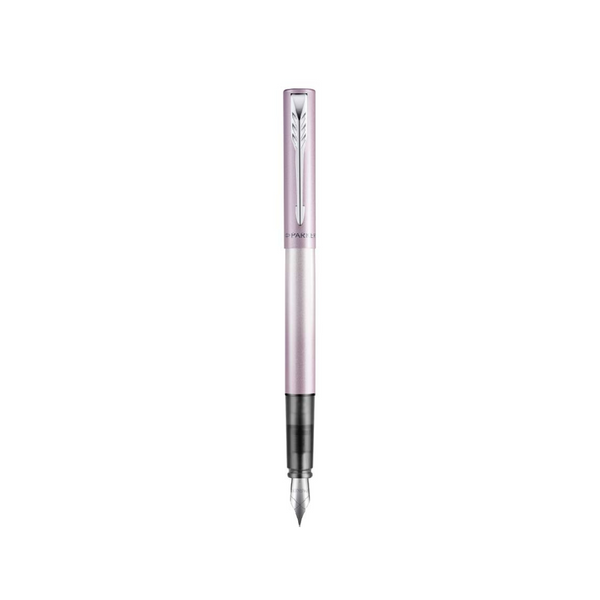 将图片加载到图库查看器，Parker Vector XL Fountain Pen (Special Edition) - Sakura Pink with Chrome Trim
