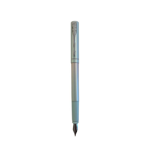 이미지를 갤러리 뷰어에 로드 , Parker Vector XL Fountain Pen (Special Edition) - Aurora Blue / Pink with Chrome Trim

