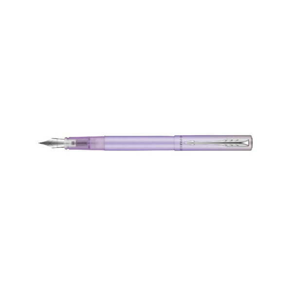 Load image into Gallery viewer, Parker Vector XL Fountain Pen (Special Edition) - Tropical Purple with Chrome Trim
