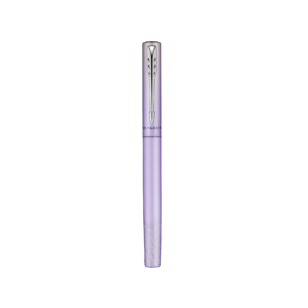 将图片加载到图库查看器，Parker Vector XL Fountain Pen (Special Edition) - Tropical Purple with Chrome Trim

