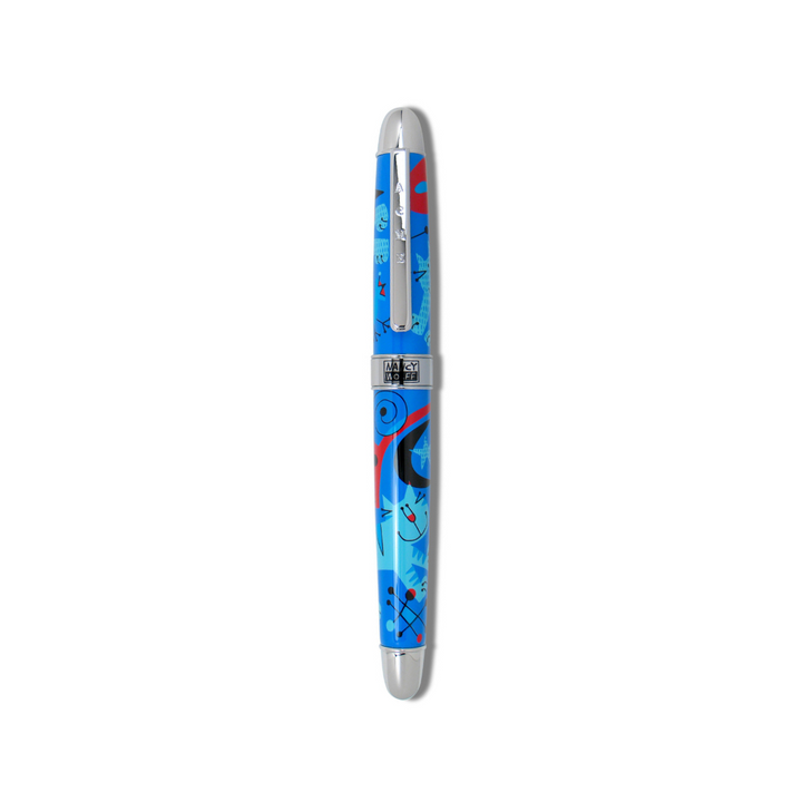 Acme Studio Rollerball Pen in Cats — Acme Studio rollerball pen — fluid gel ink writing instrument, at Cityluxe Singapore