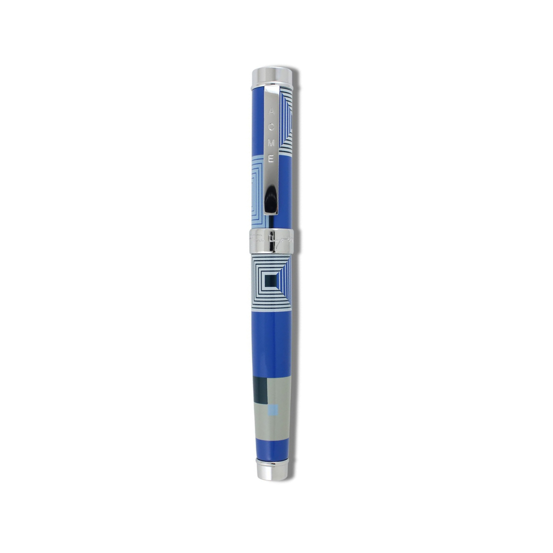 Acme Studio Rollerball Pen - Biltmore Blue — tip detail
