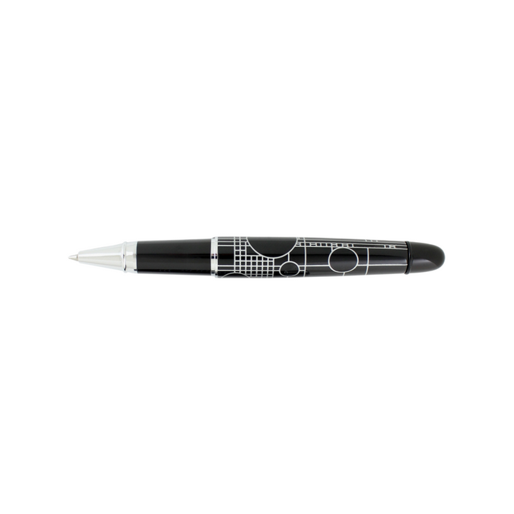 Acme Studio Rollerball Pen in Playhouse Black — Acme Studio rollerball pen — fluid gel ink writing instrument, at Cityluxe Singapore