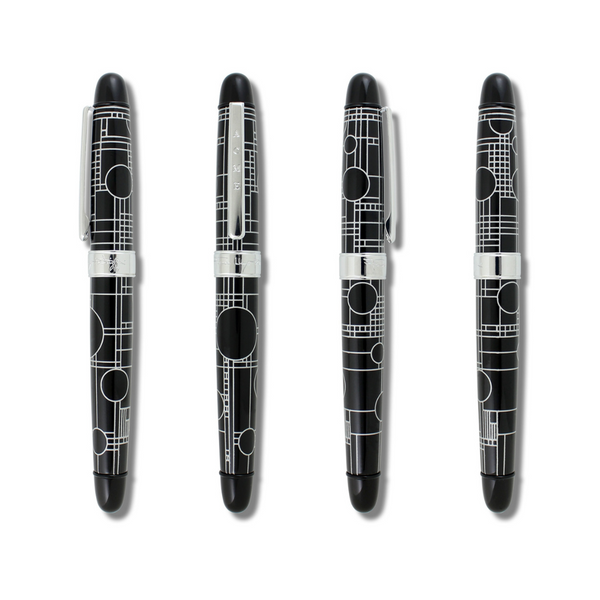 Load image into Gallery viewer, Acme Studio Rollerball Pen - Playhouse Black
