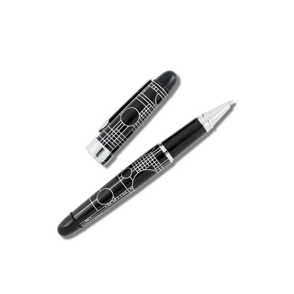 Load image into Gallery viewer, Acme Studio Rollerball Pen - Playhouse Black
