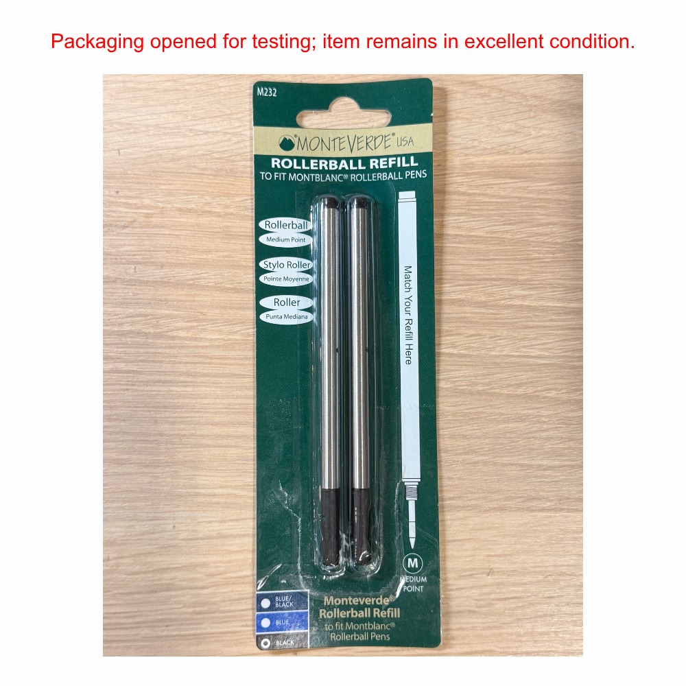 Packaging opened for testing; item remains in excellent condition.