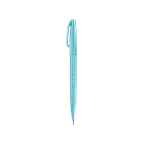 Pentel Touch Brush Sign Pen Pale Blue