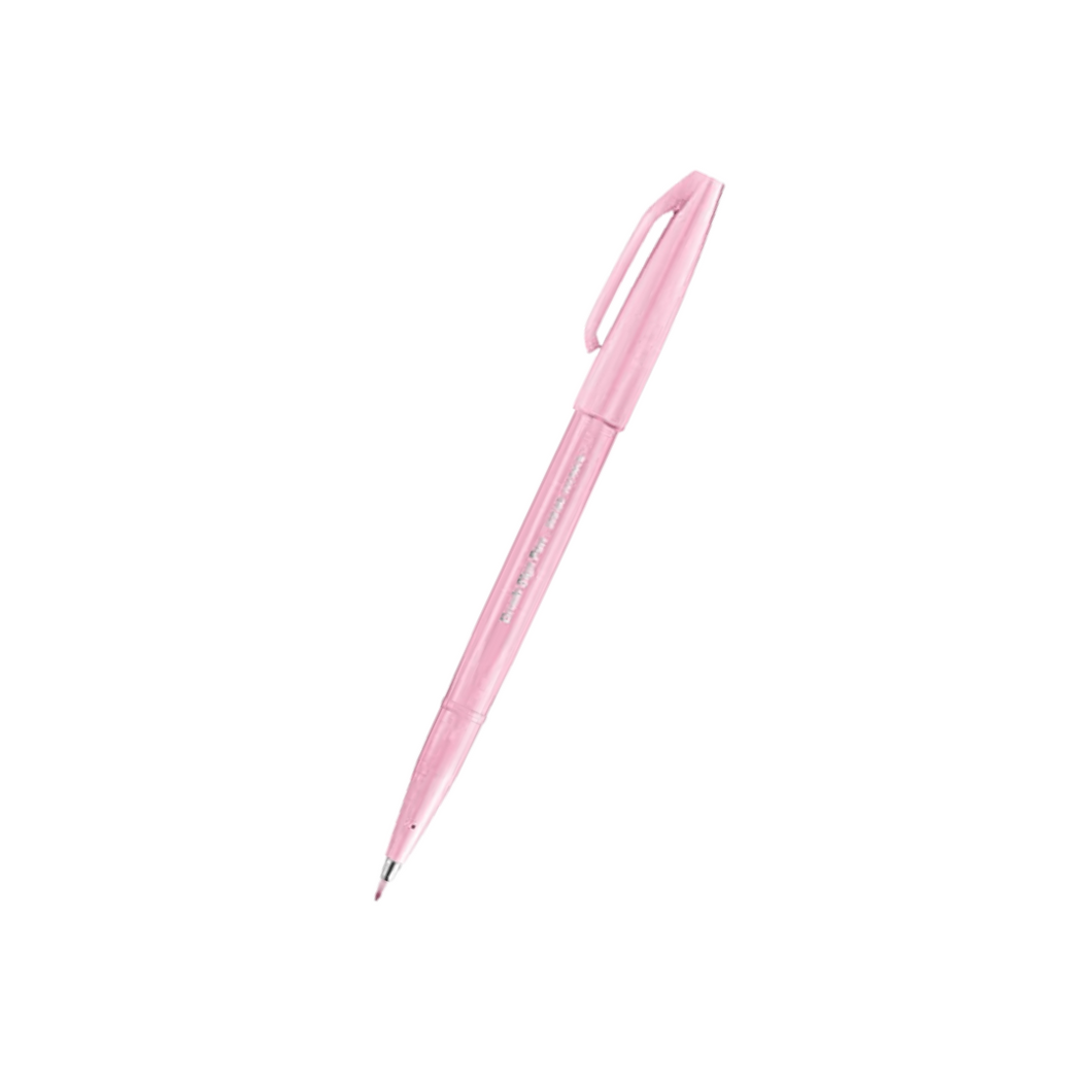 Pentel Touch Brush Sign Pen Pale Pink