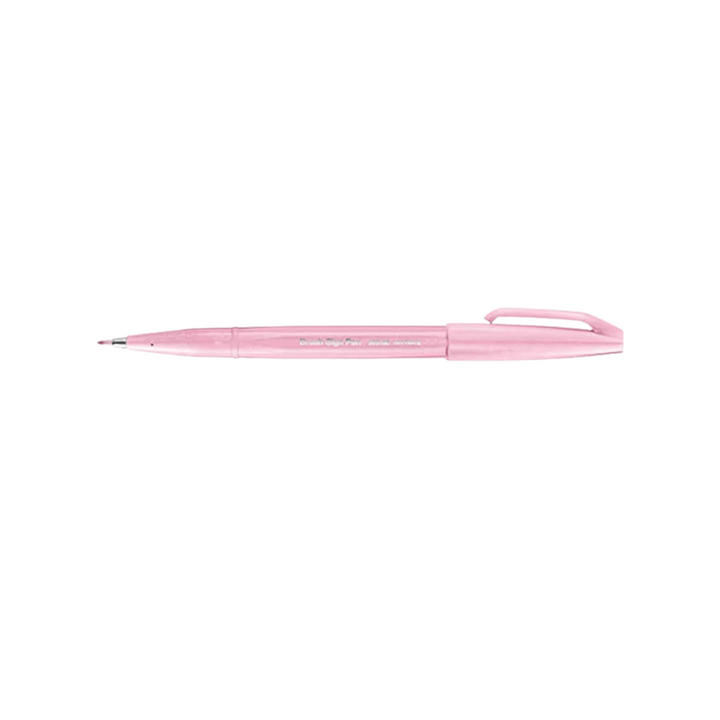 Pentel Touch Brush Sign Pen Pale Pink — Pentel brush pen — premium stationery and lifestyle, at Cityluxe Singapore