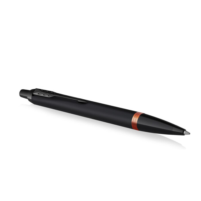 Parker IM PROFESSIONALS Vibrant Ring BT Ballpoint Pen Flame Orange — Parker ballpoint pen — reliable smooth-writing everyday pen, at Cityluxe Singapore