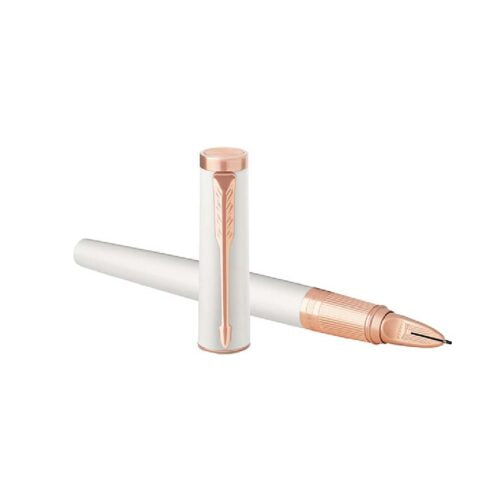 Parker Ingenuity Small Pearl Pink Gold Trim 5th Technology Pen — Parker stationery item — premium stationery and lifestyle, at Cityluxe Singapore