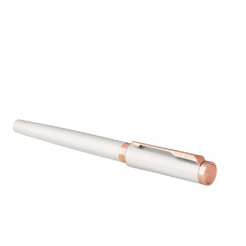 Parker Ingenuity Small Pearl Pink Gold Trim 5th Technology Pen — Parker stationery item — premium stationery and lifestyle, at Cityluxe Singapore