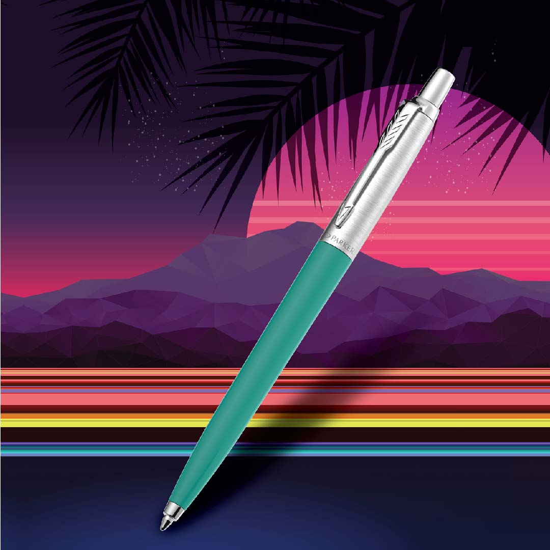 Parker Jotter Originals CT Ballpoint Pen in Carribean Pen — Parker stationery item — premium stationery and lifestyle, at Cityluxe Singapore