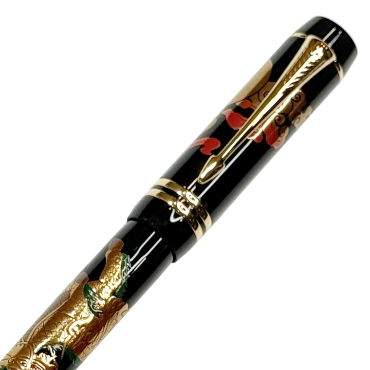 Parker Duofold 12 Chi Unicorn Limited Edition Fountain Pen in Medium Nib (FPD 2024) — Parker fountain pen — precision nib writing instrument, at Cityluxe Singapore stationery store