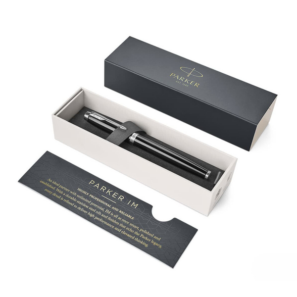 Load image into Gallery viewer, Parker IM Black CT Rollerball Pen
