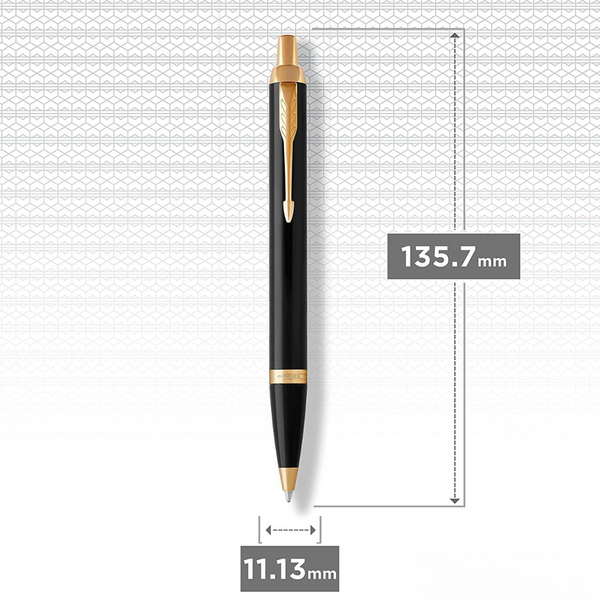 Load image into Gallery viewer, Parker IM Black GT Ballpoint Pen
