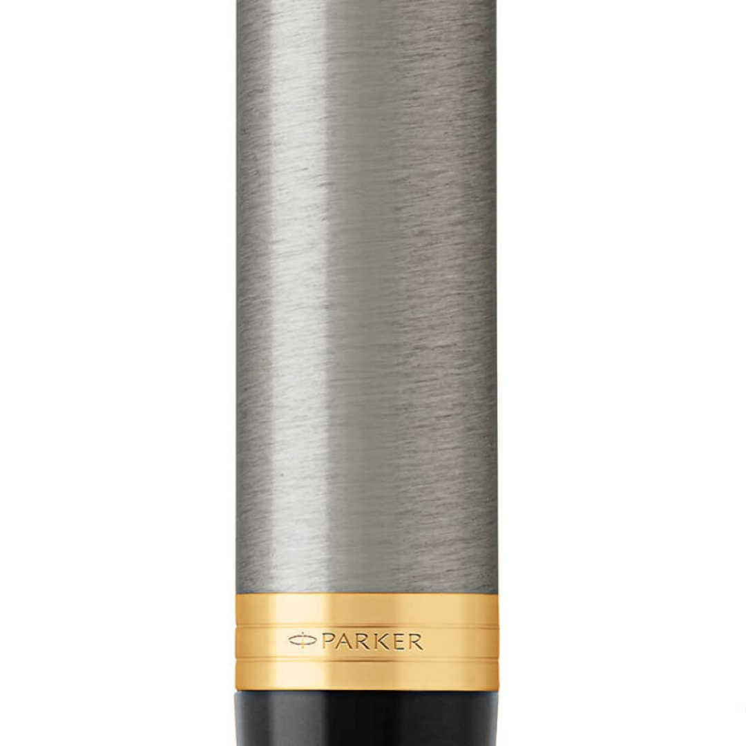 Parker IM Brushed Metal GT Ballpoint Pen