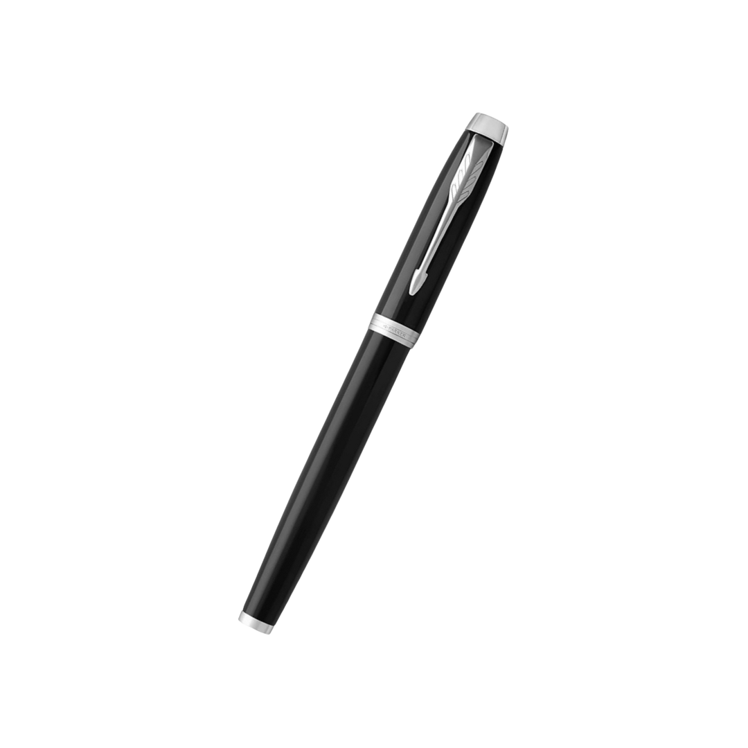 Parker IM Essential Matte Black CT Rollerball Pen — Parker rollerball pen — fluid gel ink writing instrument, at Cityluxe Singapore