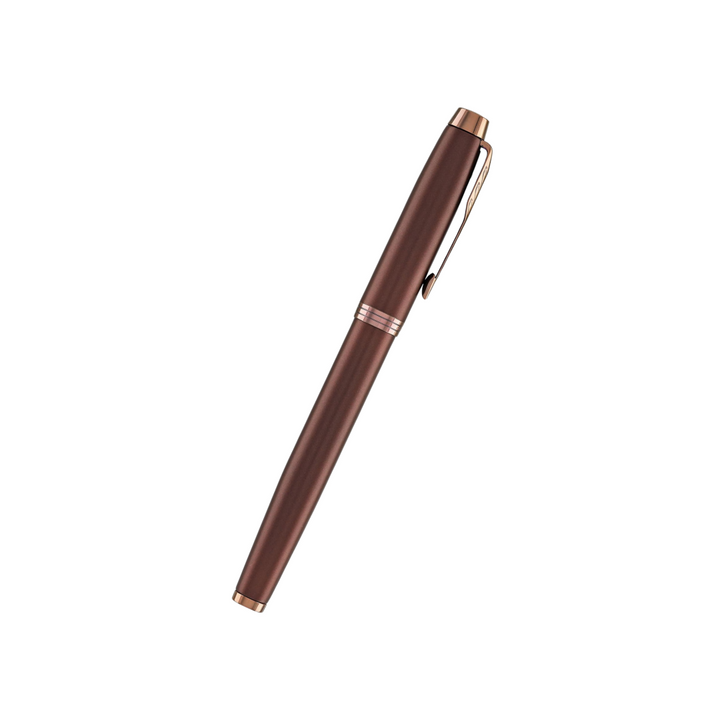 Parker IM PROFESSIONAL Fountain Pen in Monochrome Burgundy — Parker fountain pen — precision nib writing instrument, at Cityluxe Singapore stationery store