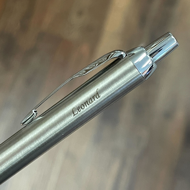 Parker IM Stainless CT Ballpoint Pen — Parker ballpoint pen — reliable smooth-writing everyday pen, at Cityluxe Singapore
