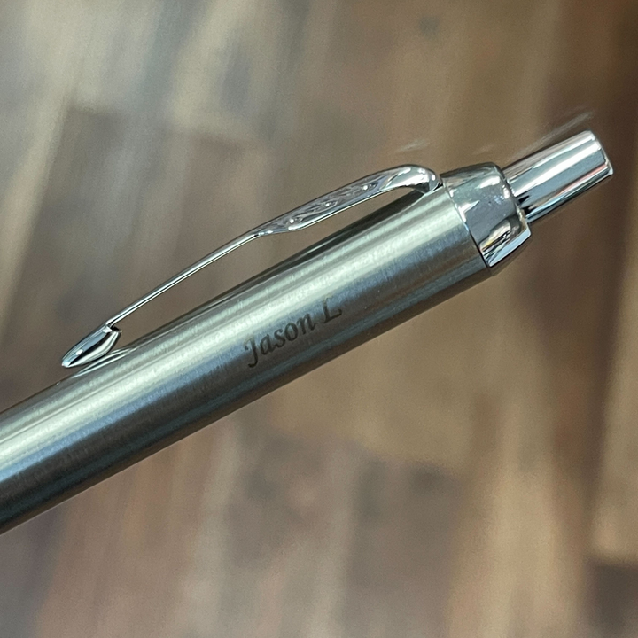 Parker IM Stainless CT Ballpoint Pen — Parker ballpoint pen — reliable smooth-writing everyday pen, at Cityluxe Singapore