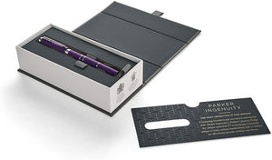 Parker Ingenuity Slim Blue Violet Deluxe CT 5th Technology Pen