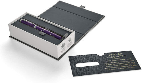 Load image into Gallery viewer, Parker Ingenuity Slim Blue Violet Deluxe CT 5th Technology Pen
