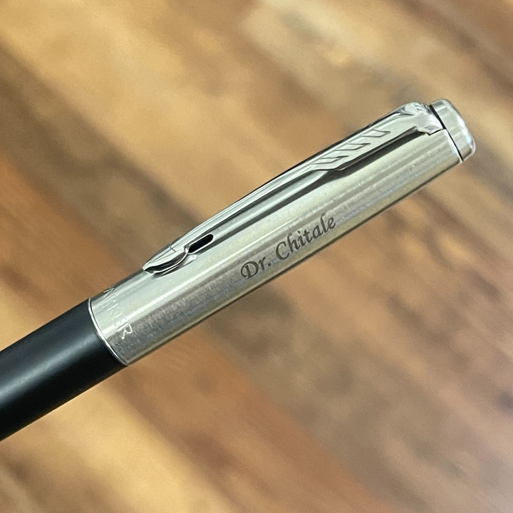 Parker Jotter Bond Street Black CT Fountain Pen — Parker fountain pen — precision nib writing instrument, at Cityluxe Singapore stationery store