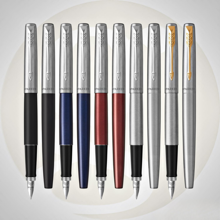 Parker Jotter Bond Street Black CT Fountain Pen — Parker fountain pen — precision nib writing instrument, at Cityluxe Singapore stationery store