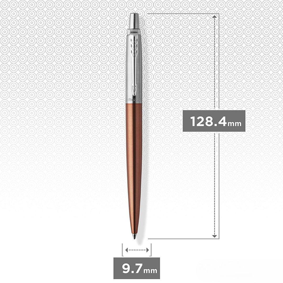 Parker Jotter Chelsea Orange CT Ballpoint Pen — Parker ballpoint pen — reliable smooth-writing everyday pen, at Cityluxe Singapore