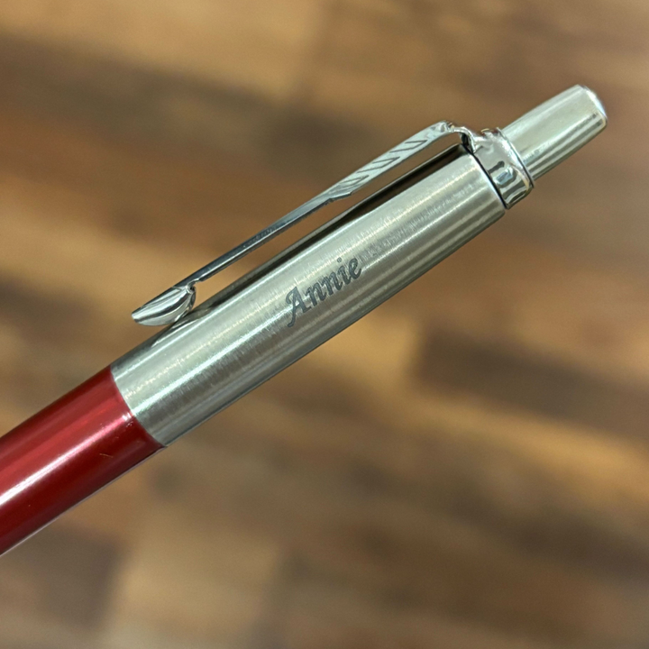 Parker Jotter Kensington Red CT Ballpoint Pen — Parker ballpoint pen — reliable smooth-writing everyday pen, at Cityluxe Singapore
