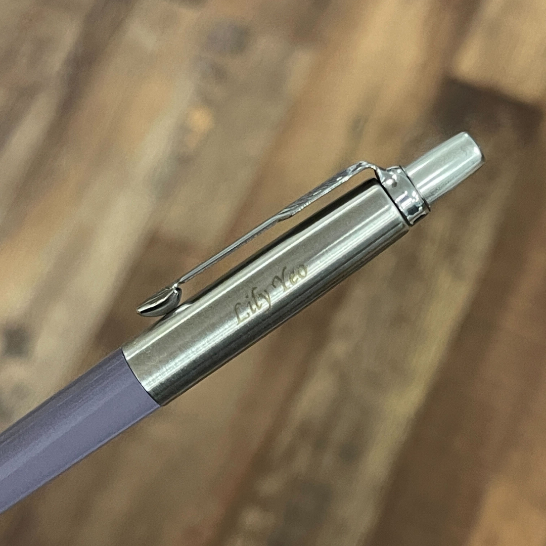 Parker Jotter Originals Ballpoint Pen in Aubergine — Parker ballpoint pen — reliable smooth-writing everyday pen, at Cityluxe Singapore
