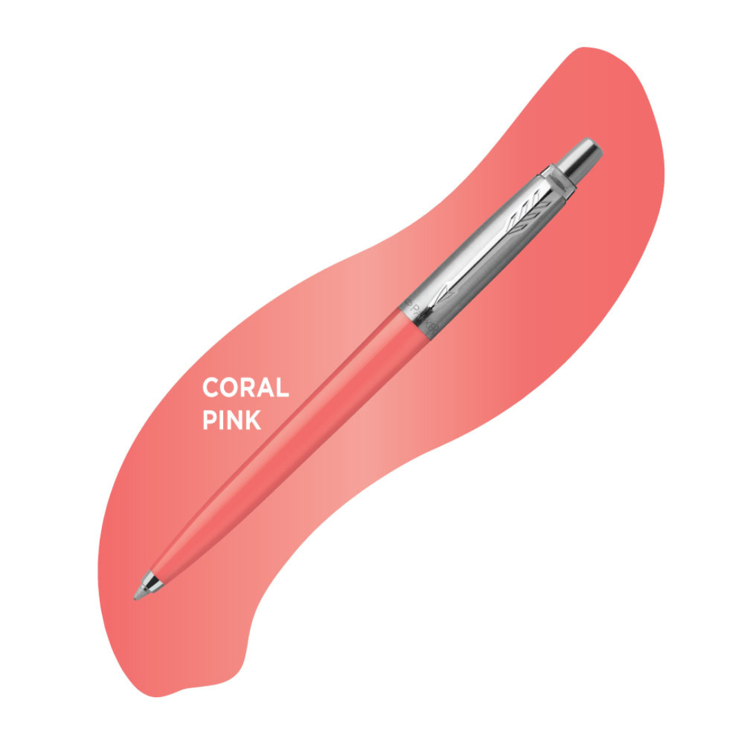 Parker Jotter Originals Ballpoint Pen in Coral — Parker ballpoint pen — reliable smooth-writing everyday pen, at Cityluxe Singapore