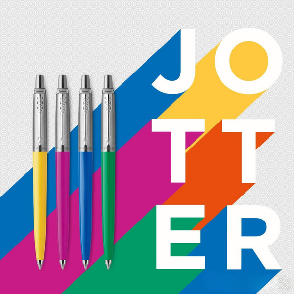 Load image into Gallery viewer, Parker Jotter Originals Blue Ballpoint Pen
