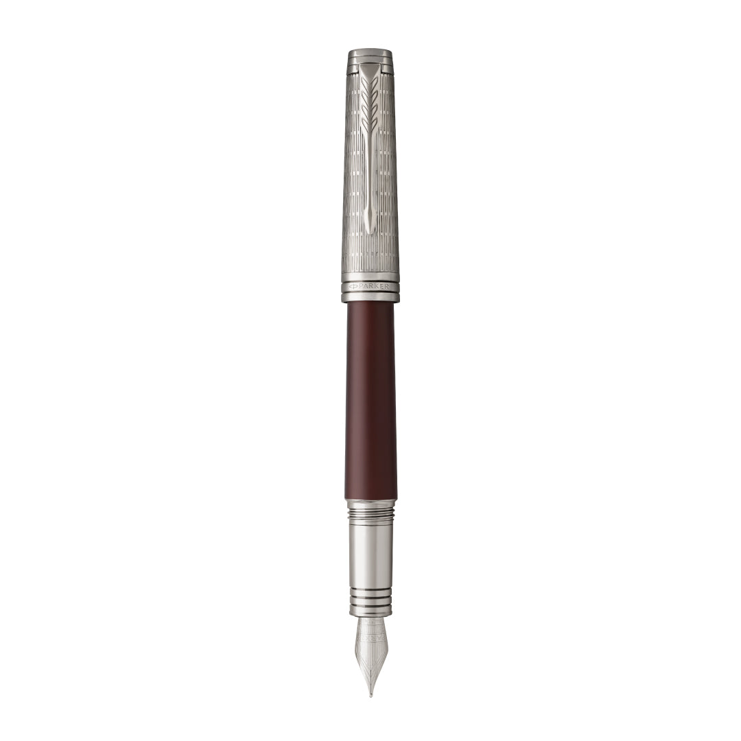 Parker Premier Custom Crimson Red Fountain Pen